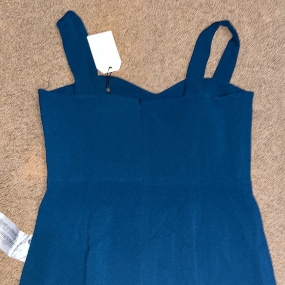 Dress The Population Nicole Sweetheart Sleeveless Sheath Dress Peacock Blue XL - Picture 7 of 10